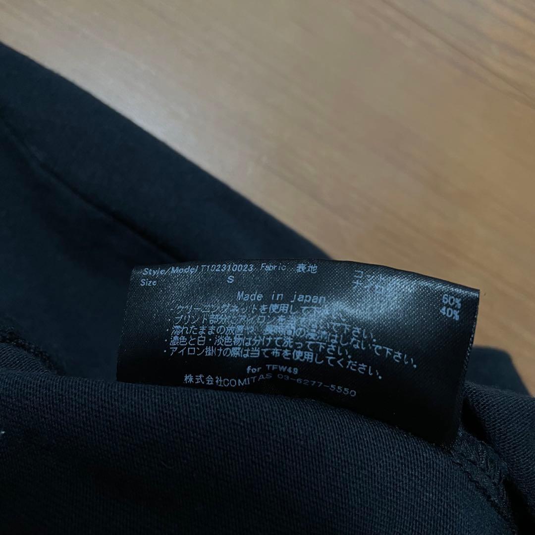 TFW49 Tシャツ　ホワイト　ブラック　S junhashimoto ゴルフ