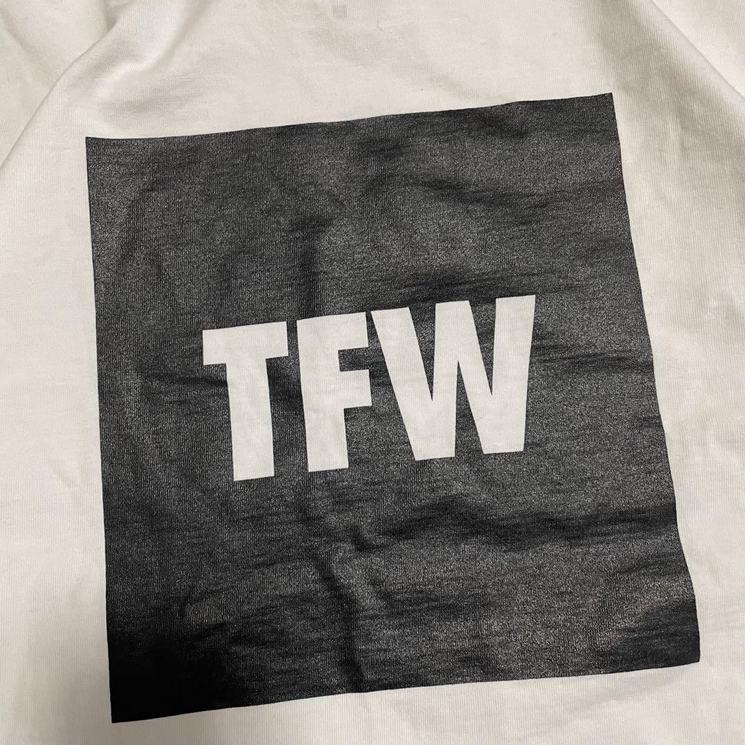 TFW49 Tシャツ　ホワイト　ブラック　S junhashimoto ゴルフ