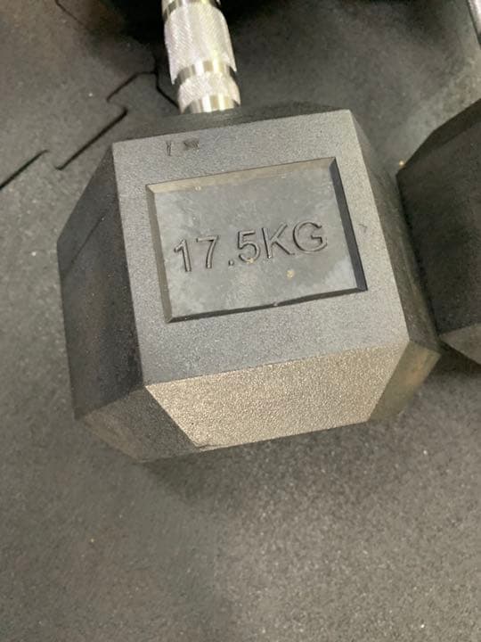 ラバーヘックス  ダンベル　２.5kg 5kg   ７.5kg 10kg