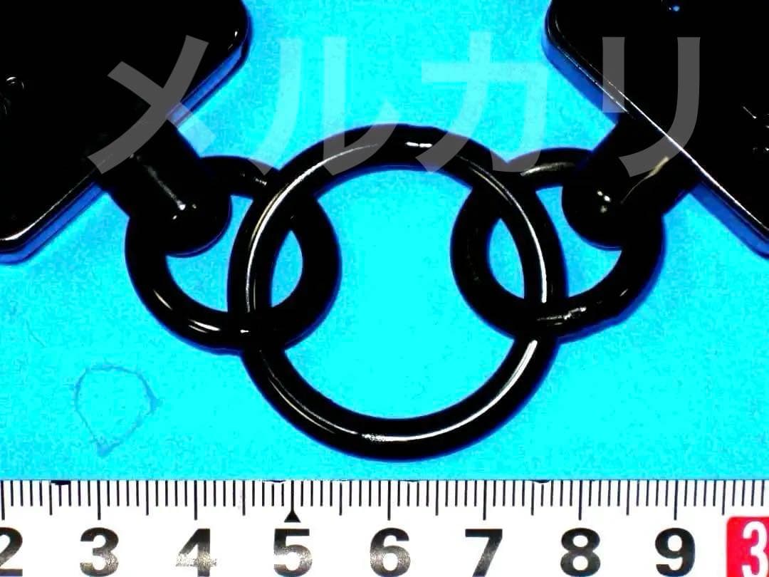 自転車用鍵 手錠型　黒