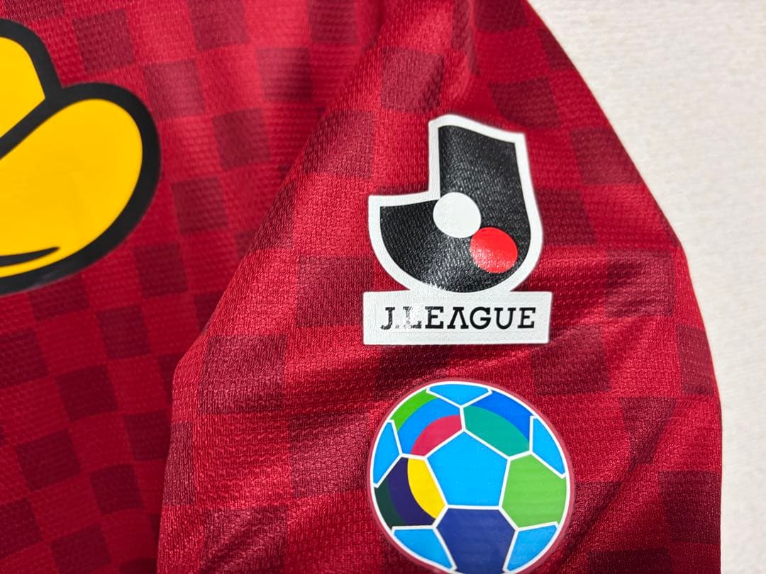 【美品】鹿島アントラーズ　ユニフォーム　XL 2014シーズンモデル　背番号なし