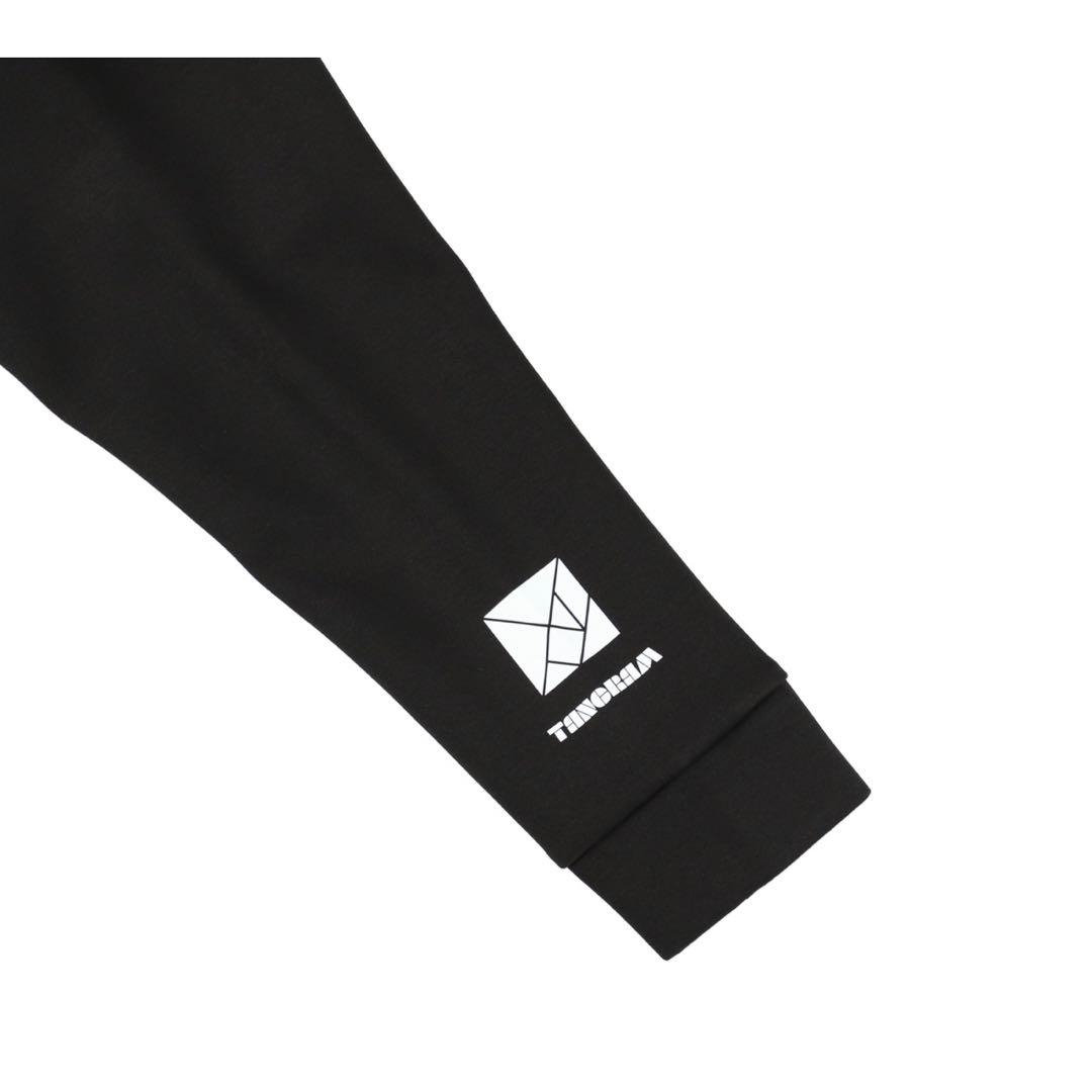新品CLUBHAUS×TANGRAM コラボ ダンボールニットパーカー ブラック
