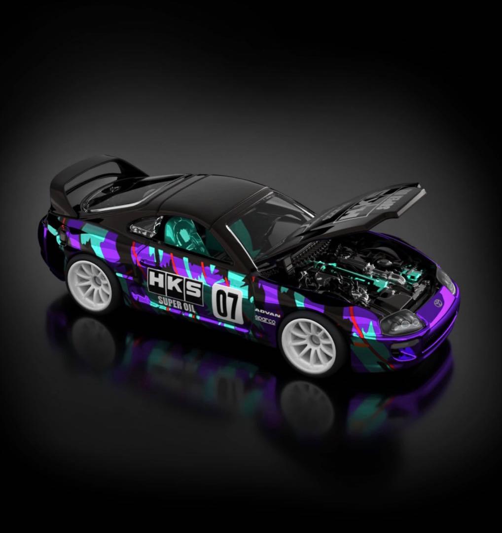 ま*ん様 ホットウィール RLC 限定1997 Toyota Supra HKS