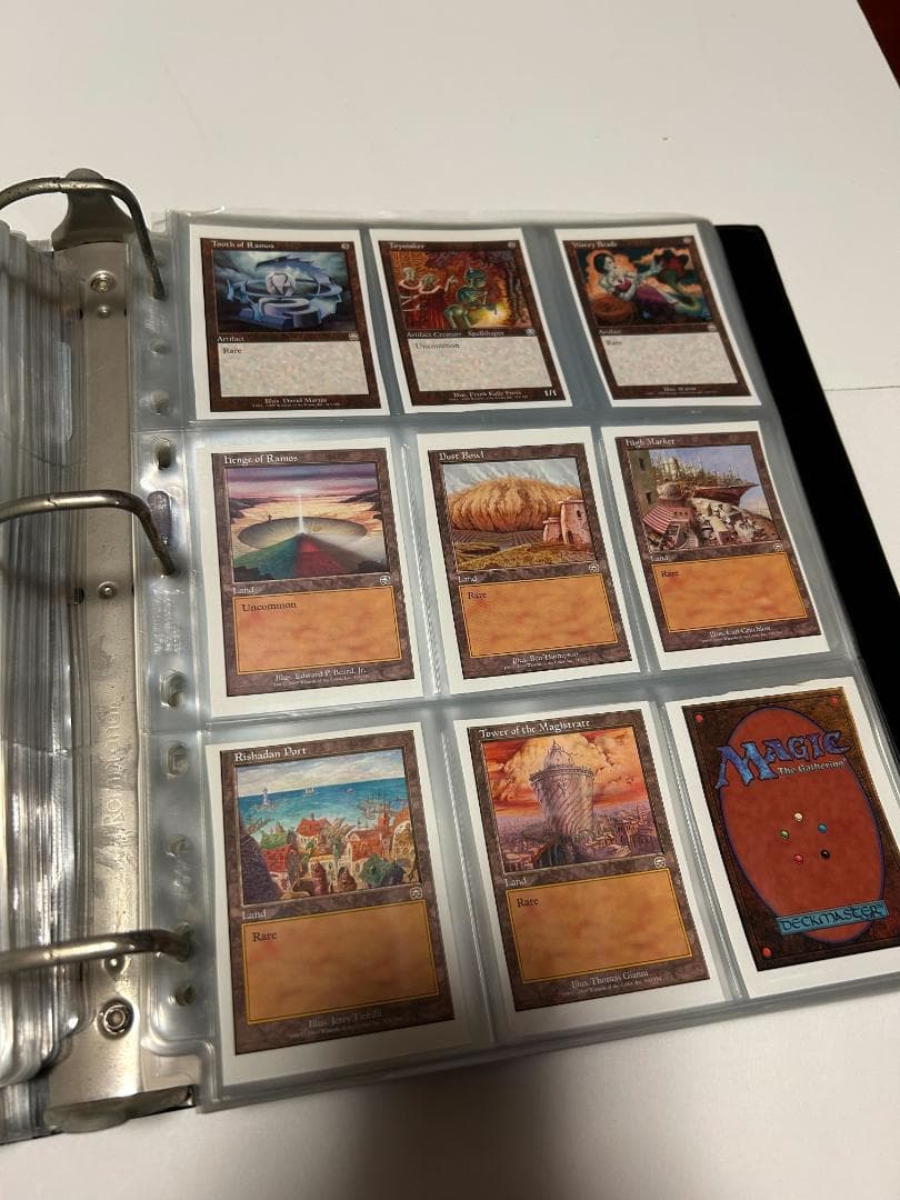 MTG メルカディアンマスクス バインダー 全チェックリストカード付き