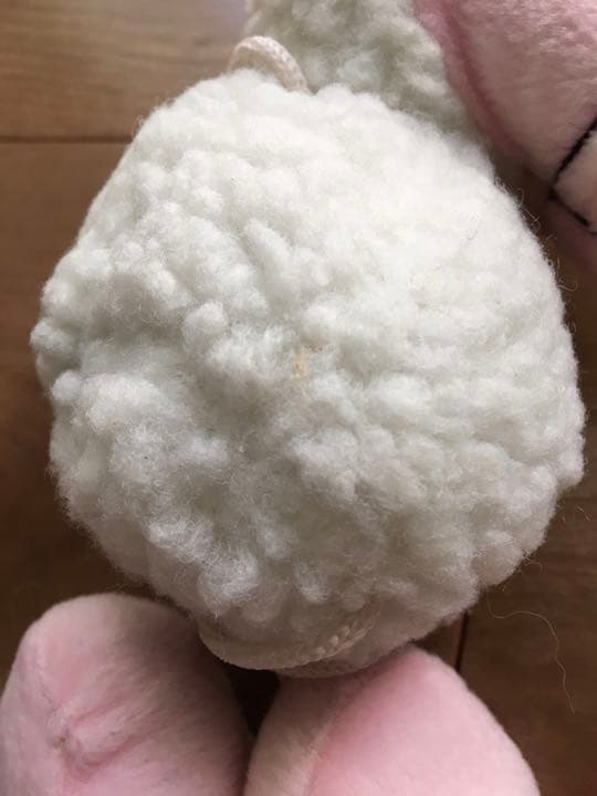 可愛い♡手足の動く羊さん♡ぬいぐるみ　白　ピンク　レア　マスコット
