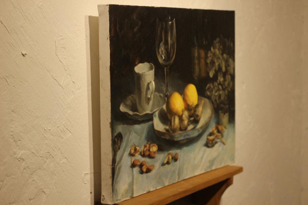 油彩静物画