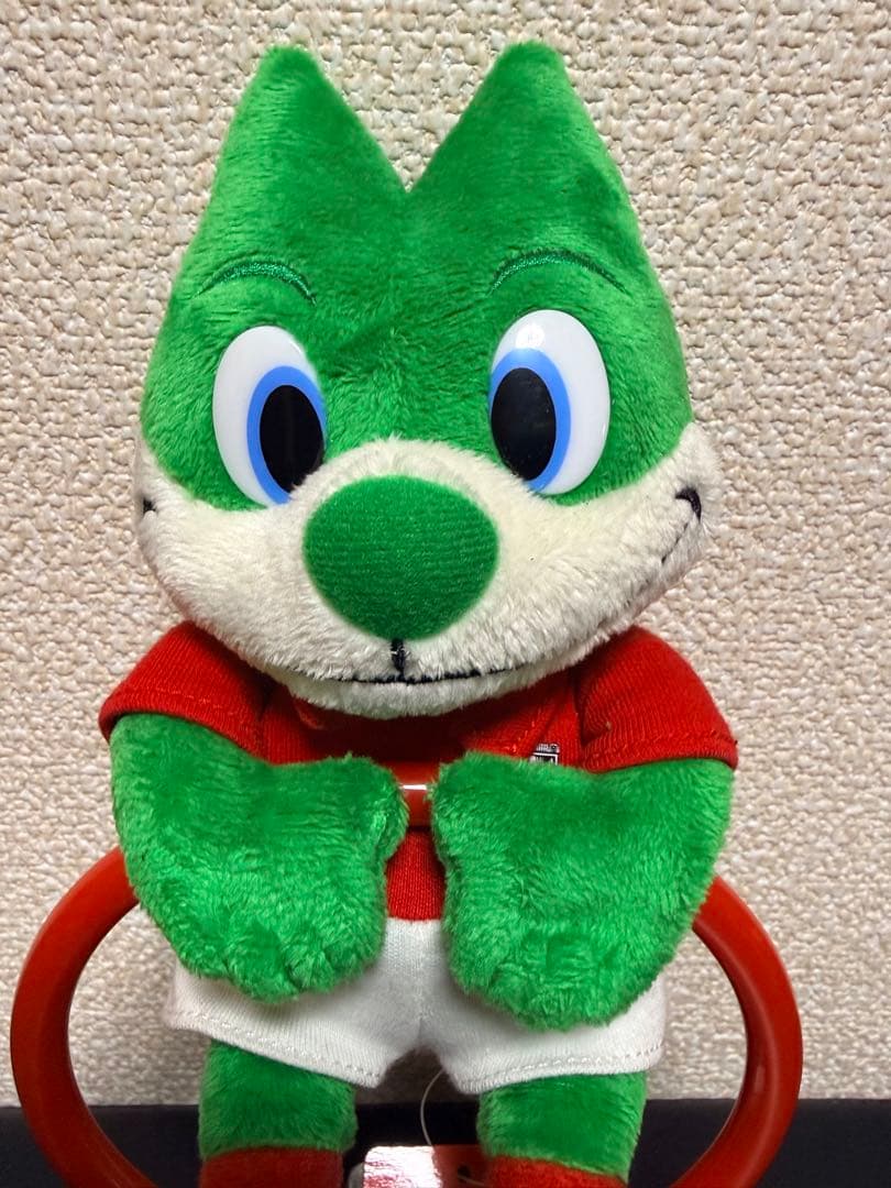 希少 タグ付き サン・アロー 浦和レッズ レディア ぬいぐるみ タオルハンガー