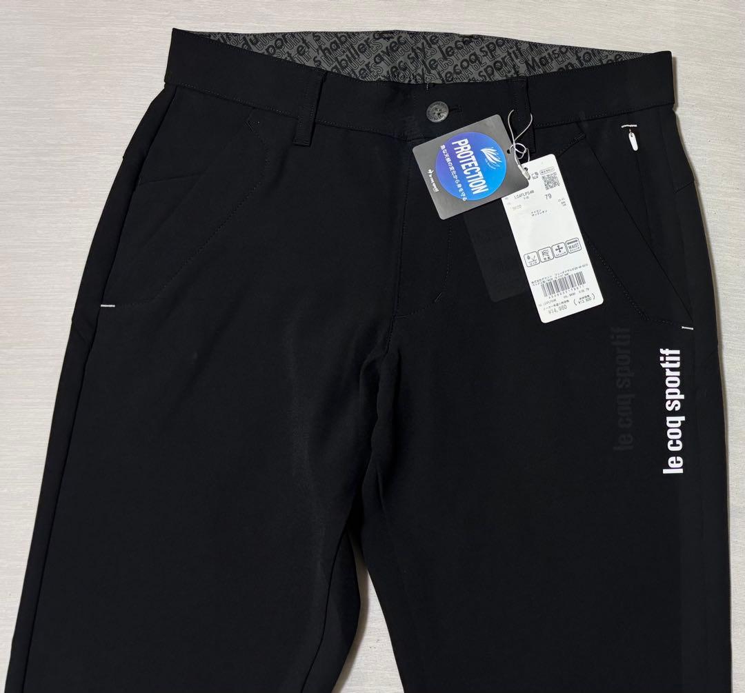 14960円★ルコック 撥水 防風 ロゴデザイン ストレッチパンツ★79