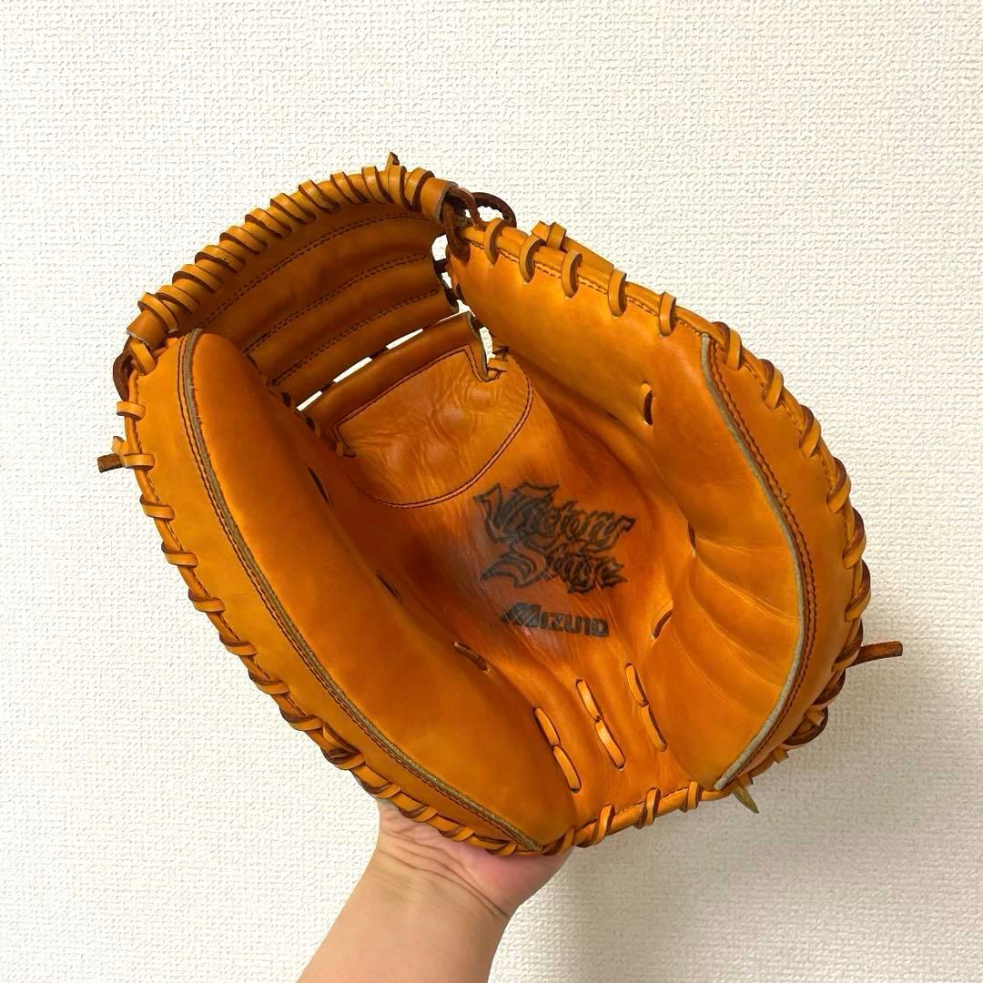 121 ミズノ ビクトリーステージ 美品 即戦力 軟式 キャッチャーミット