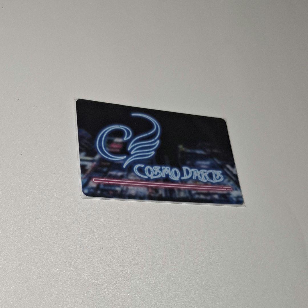 【新品未使用】コスモダーツ ダーツライブカード COSMO DARTS