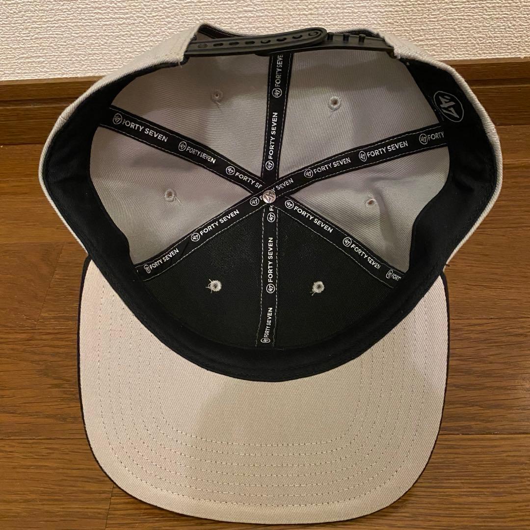 【レア】47 CAPTAIN SNAPBACK キャップ CLMロゴ　ロッテ