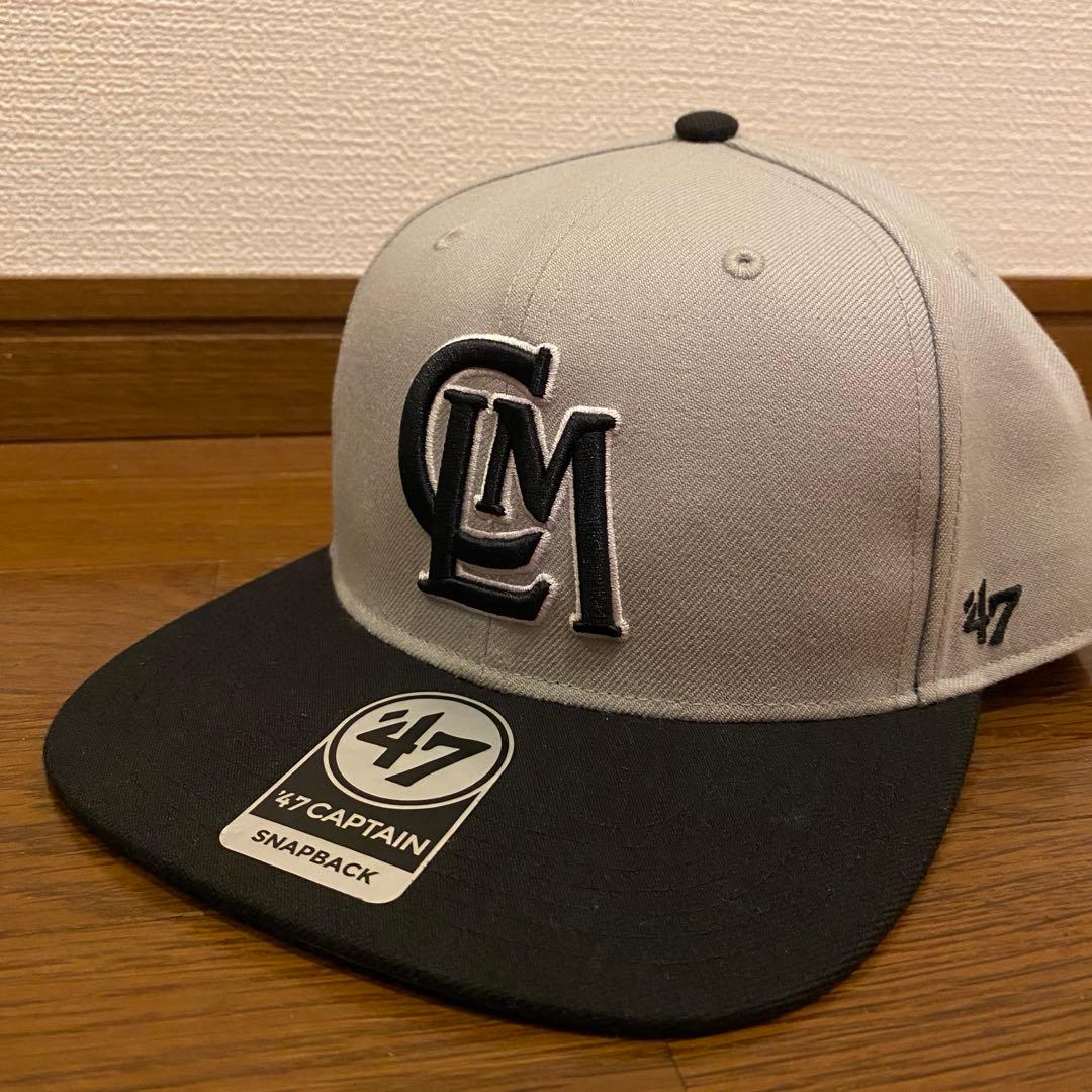 【レア】47 CAPTAIN SNAPBACK キャップ CLMロゴ　ロッテ