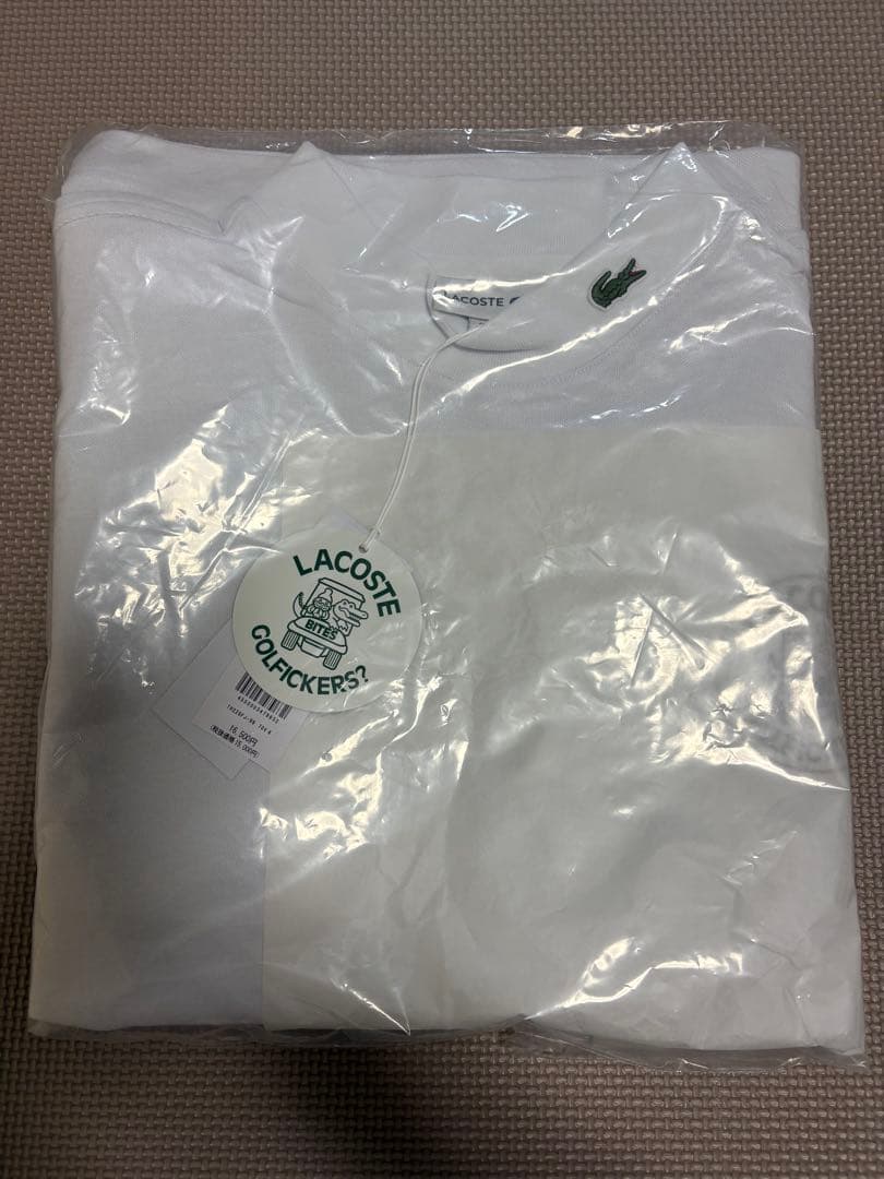 西*か様 LACOSTE x Golfickers \"Mockneck\" -Wh