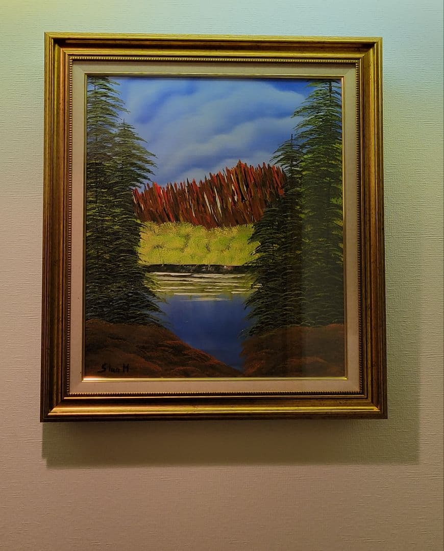 絵画 Red Mountain