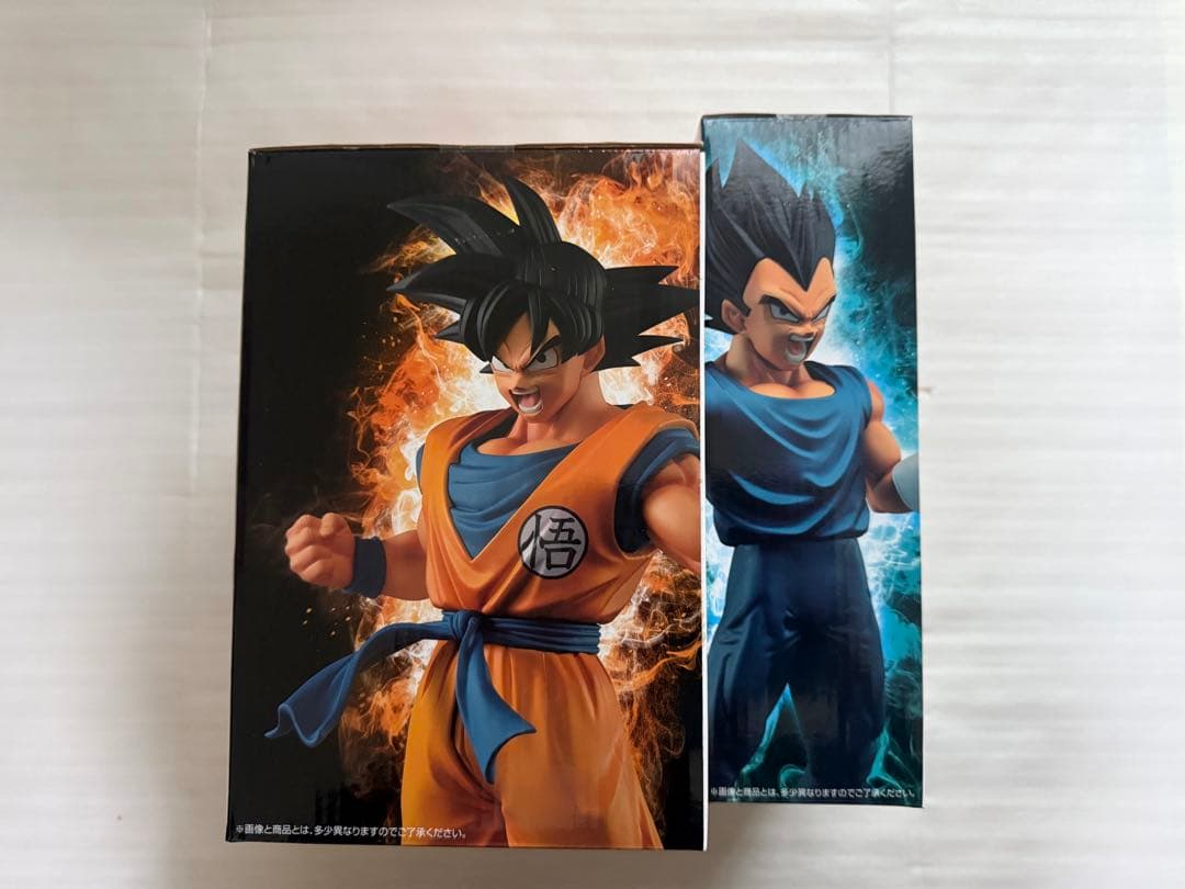 一番くじ　ドラゴンボール超スーパーヒーロー　C賞　孫悟空　D賞　ベジータ