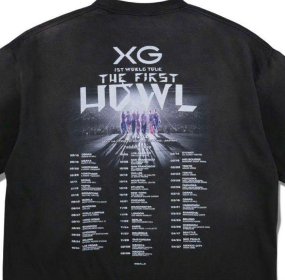 新品！XG THE FIRST HOWL ファイル ツアーTシャツ Mサイズ