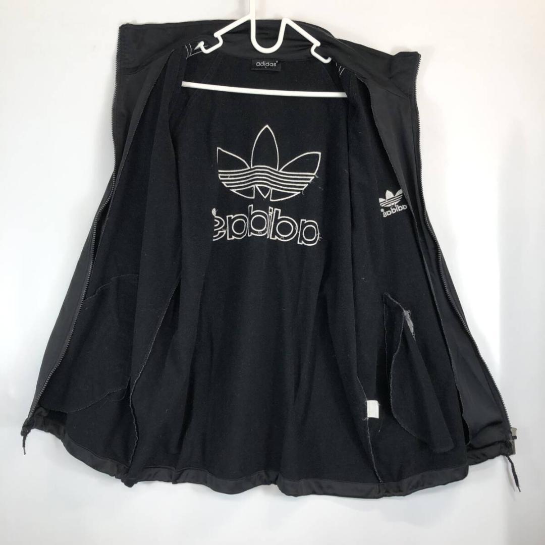 90s アディダス トラックジャケット セットアップ ブラック Lサイズ