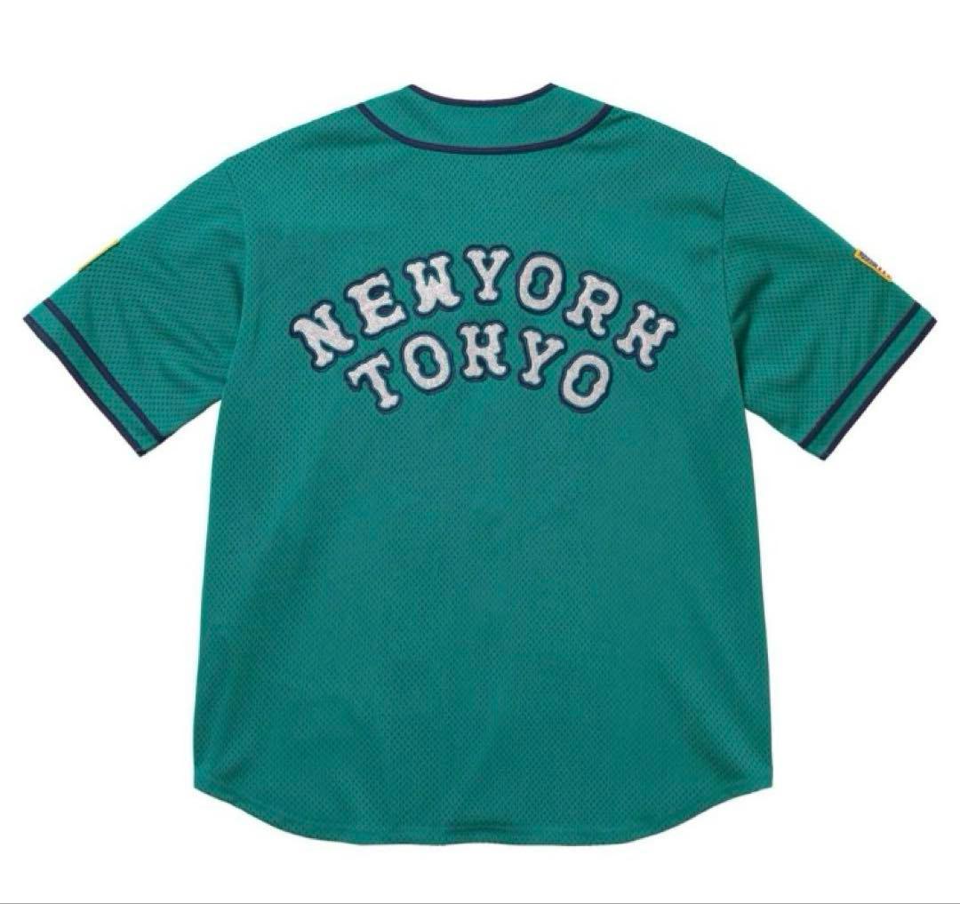 ステッカー付　Supreme x run Baseball Jersey