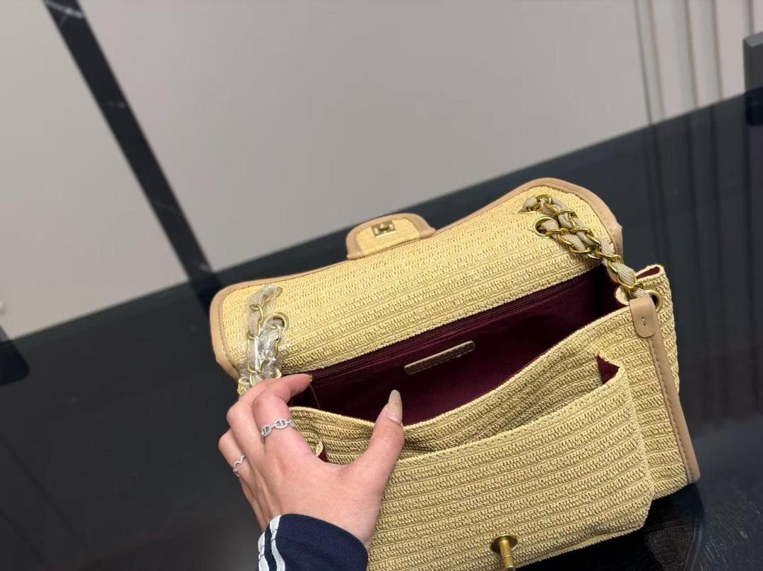 VIP顧客限定 非売品 黄色 ツイード ショルダーバッグ~~~