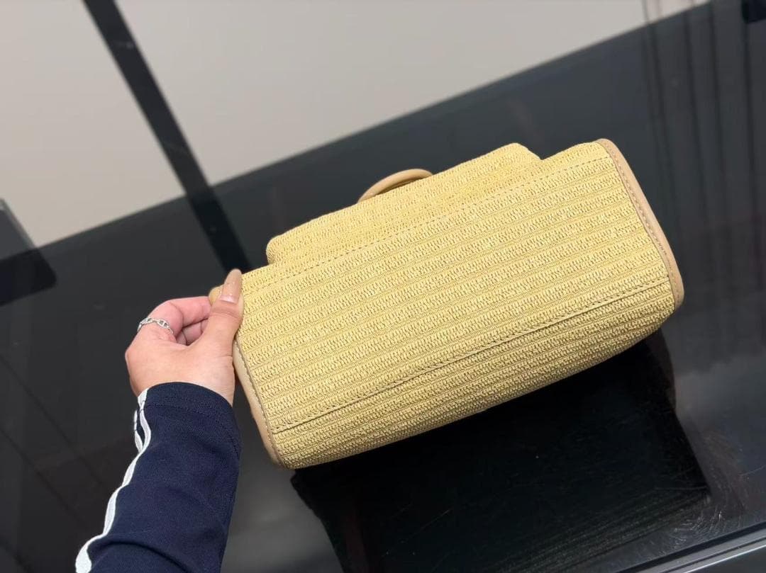 VIP顧客限定 非売品 黄色 ツイード ショルダーバッグ~~~
