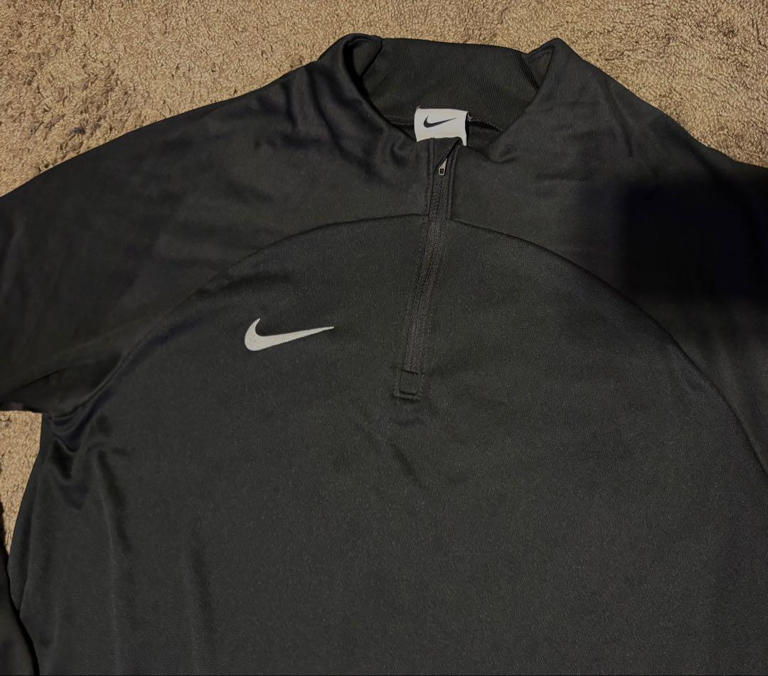 鹿島アントラーズ【NIKE移動着】黒XL ハーフジップ支給品非売品