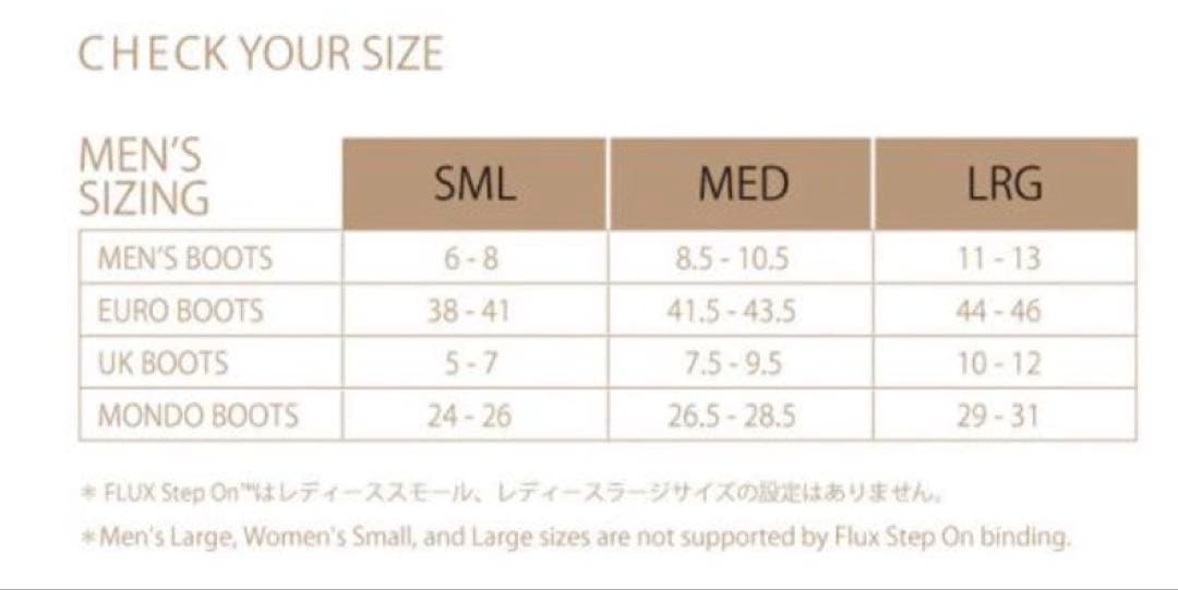 【保証書付】25-26 FLUX DS STEPON HIGHLAND Sサイズ