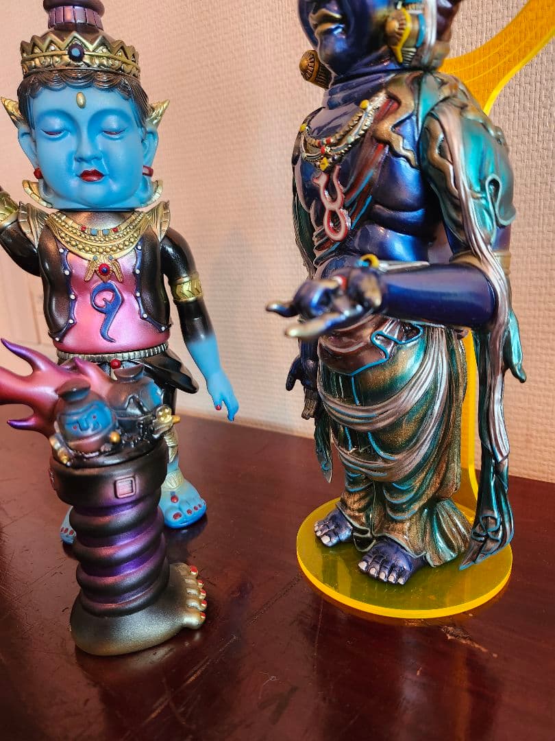 ソフビ　フィギュア　ミロクトイ　仏像　インデーズソフビ　神仏