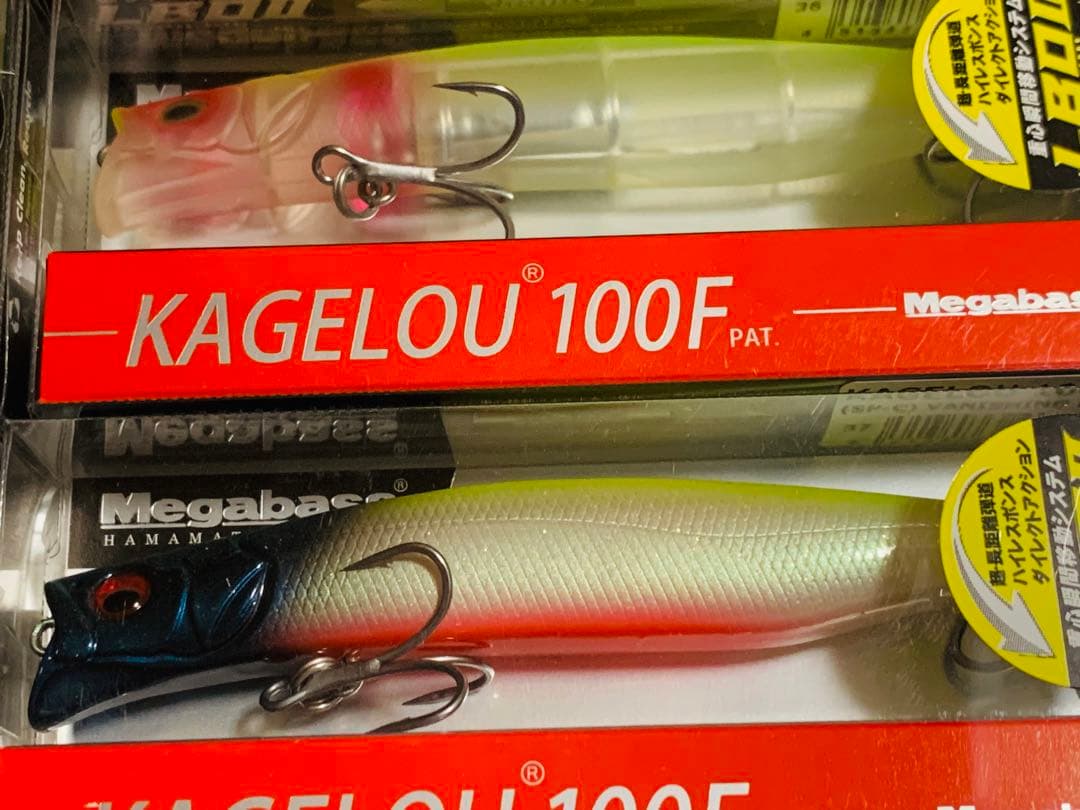メガバス　カゲロウ100F　ジョインター　別注カラー　8種コンプセット