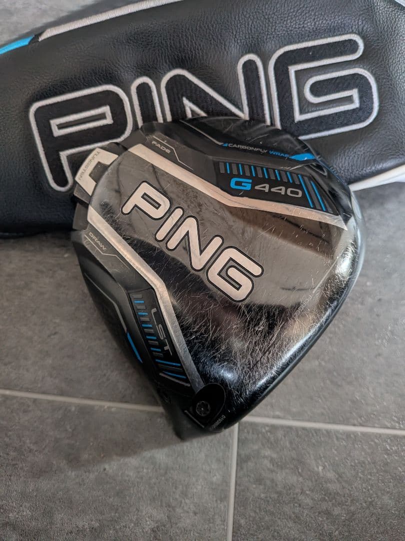 ●激安　日本仕様●PING G440 LST 9°ドライバー、ヘッドカバー付き。