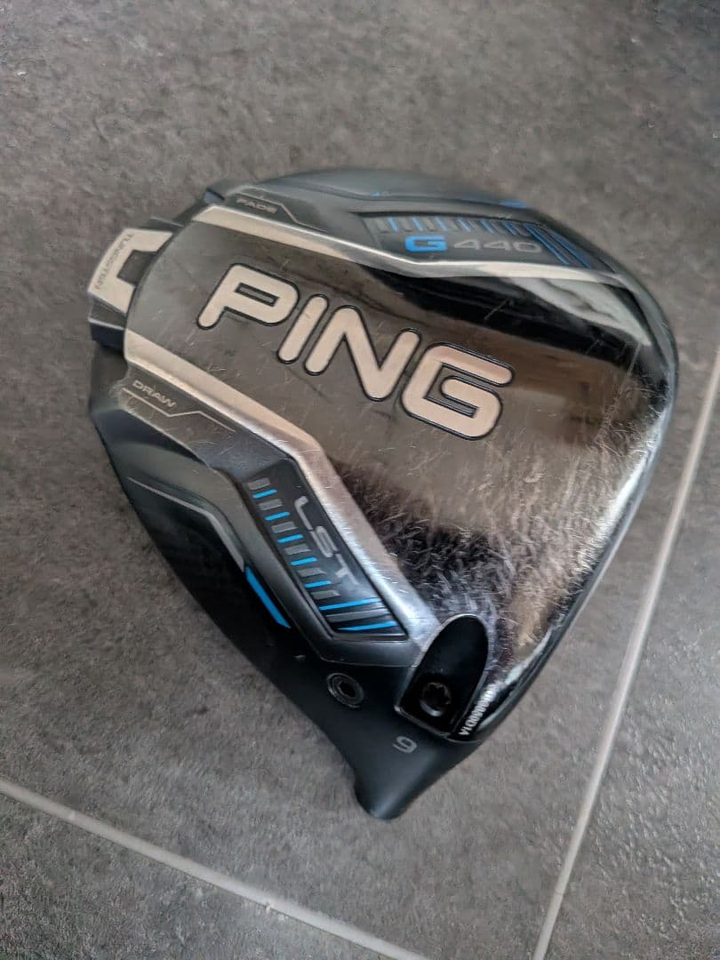 ●激安　日本仕様●PING G440 LST 9°ドライバー、ヘッドカバー付き。