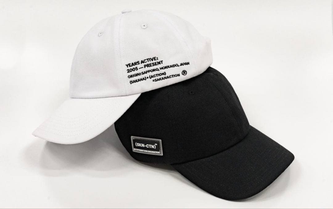 新品未使用 サカナクション　黒キャップ　帽子 (SKN-CTN)™
