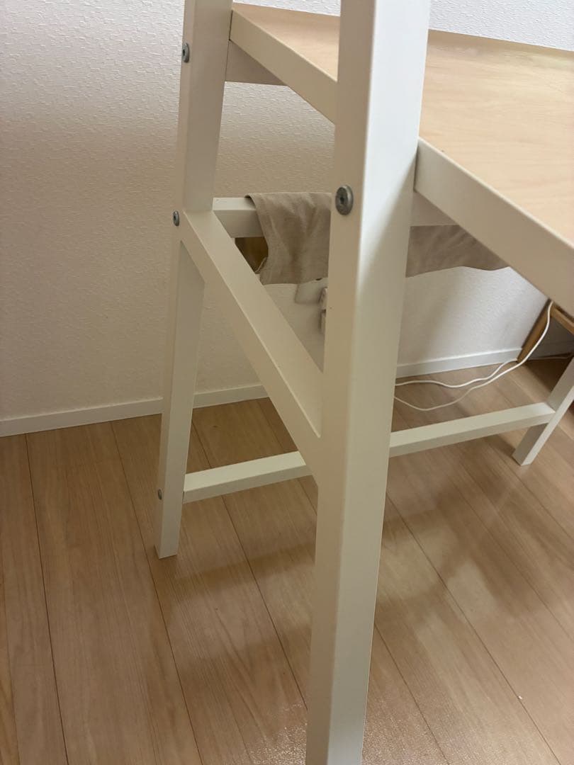 IKEA ミットプランMITTPLAN ホワイトデスク　学習机