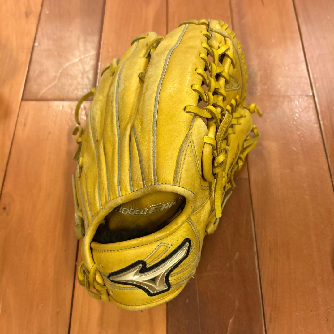 Mizuno Global Elite 軟式グローブ イエロー　最終値下げ！