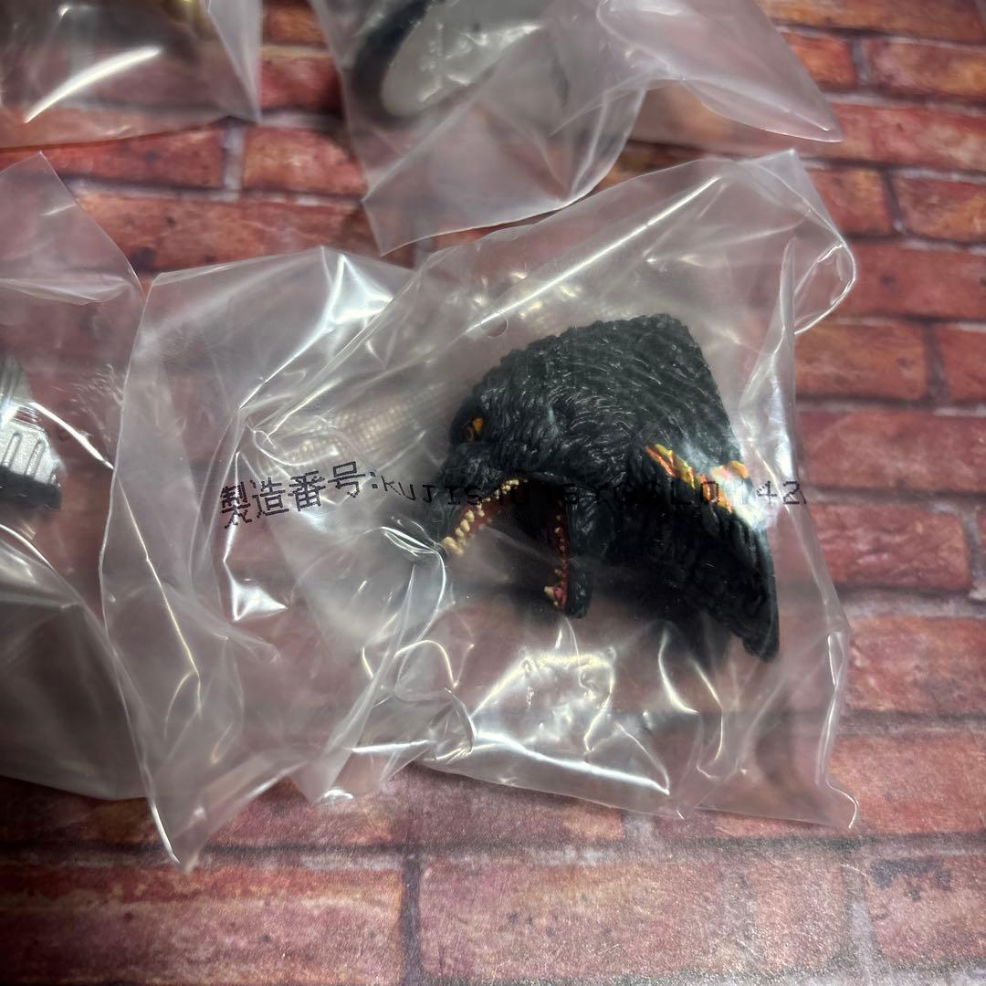 一番くじ　ゴジラ　大怪獣列伝　F賞　モンスターヘッドマグネット　全6種セット