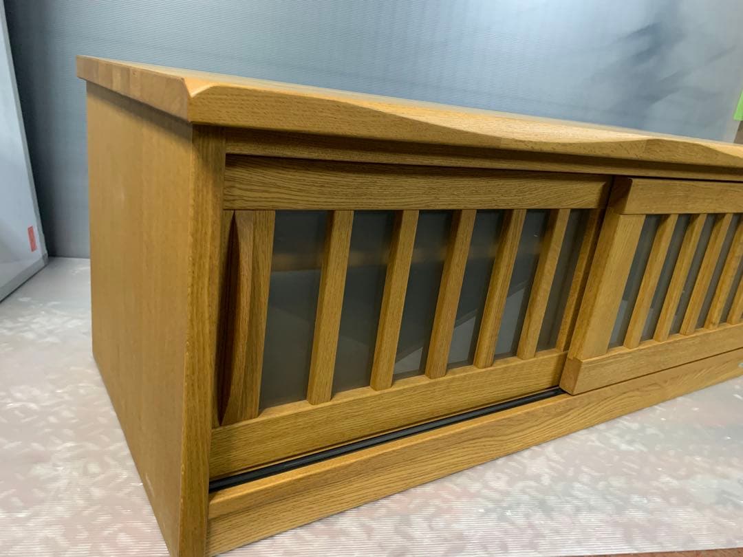 極美品 イバタ インテリア TVボード テレビ台 オーク無垢材 ibata 飛騨
