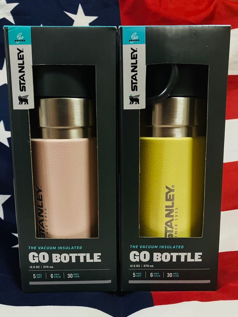 STANLEY GO BOTTLE 370ml イエロー　ピンク　スタンレー