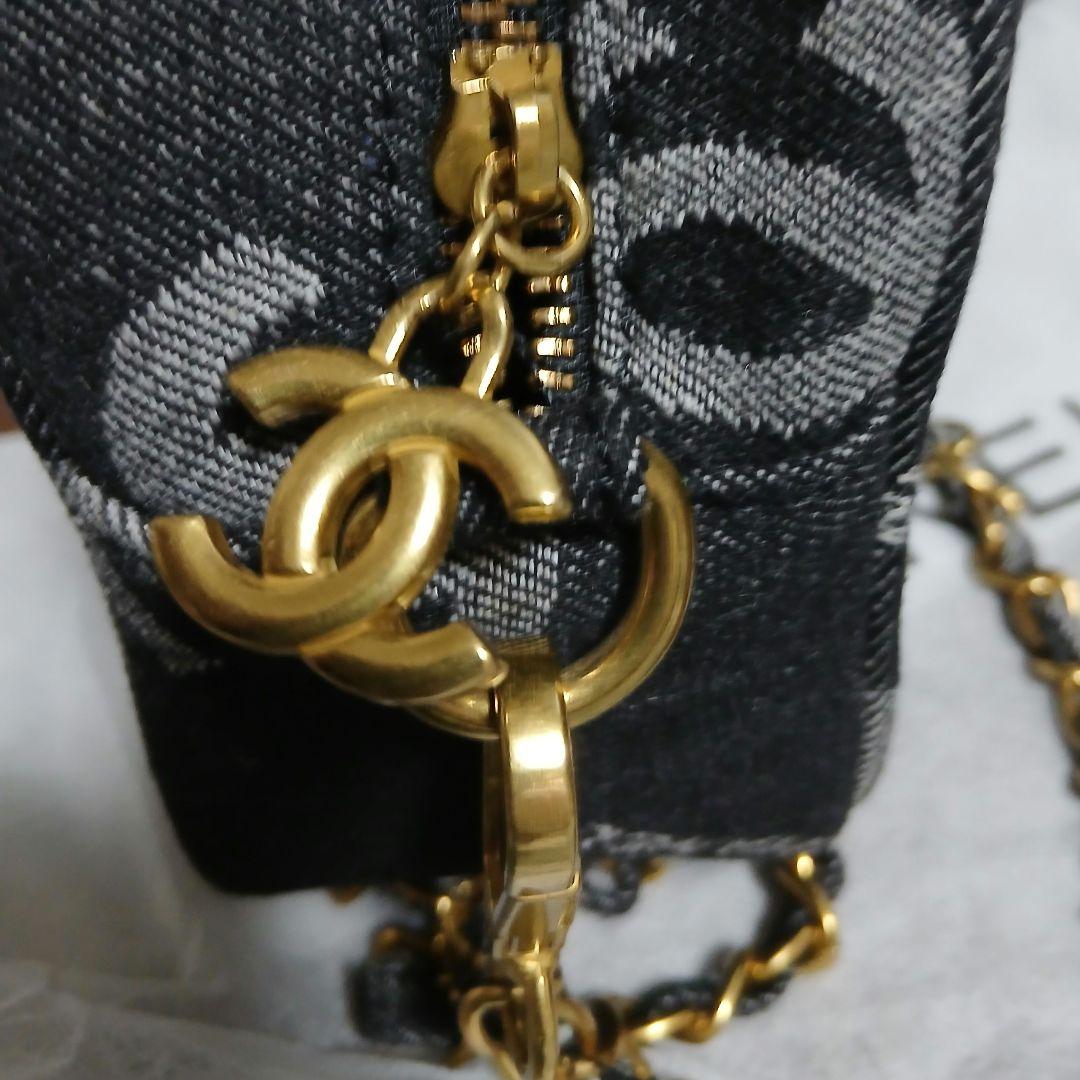 CHANEL デニムショルダーバッグ