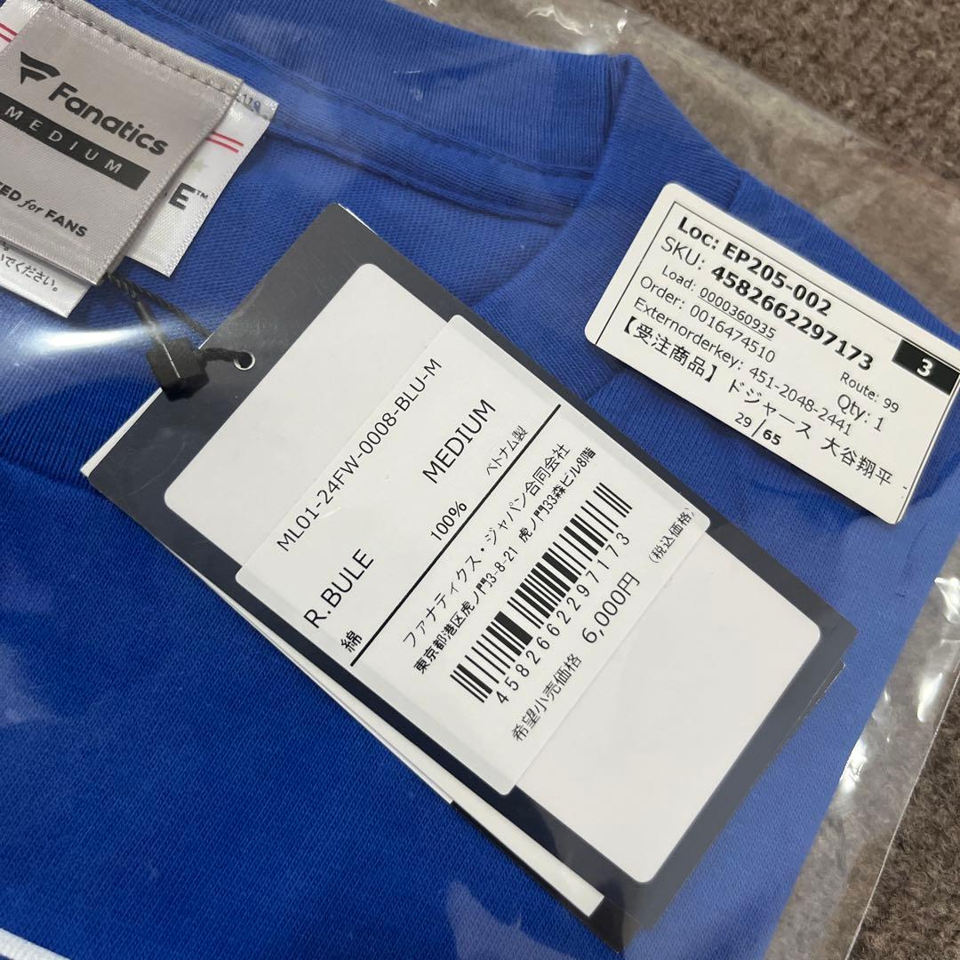 大谷翔平　2024シーズン記念Tシャツ M