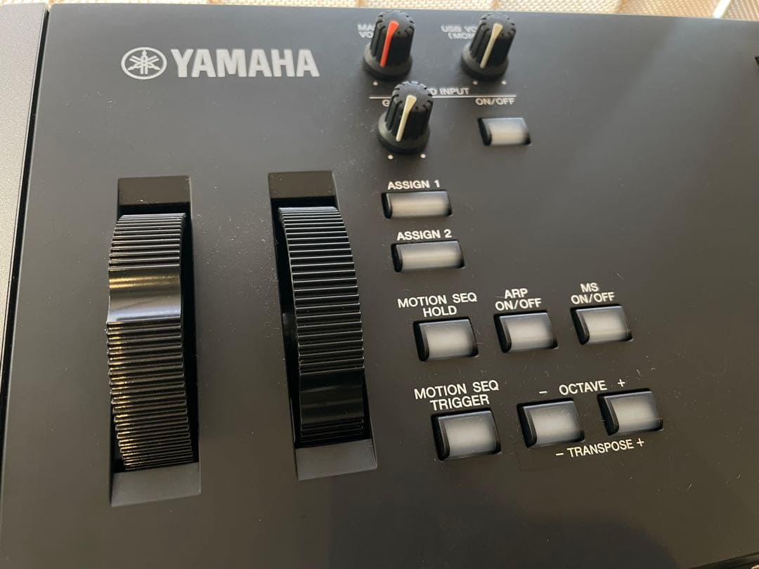 YAMAHA MODX7 76鍵シンセサイザー 純正ソフトケース付き