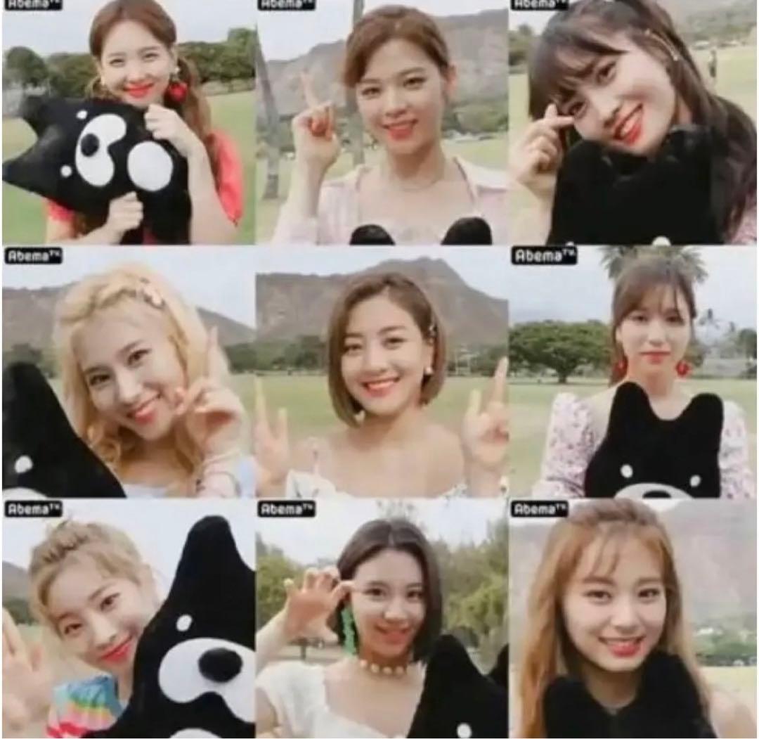 TWICE ダヒョン直筆サイン　ぬいぐるみ abemaTV