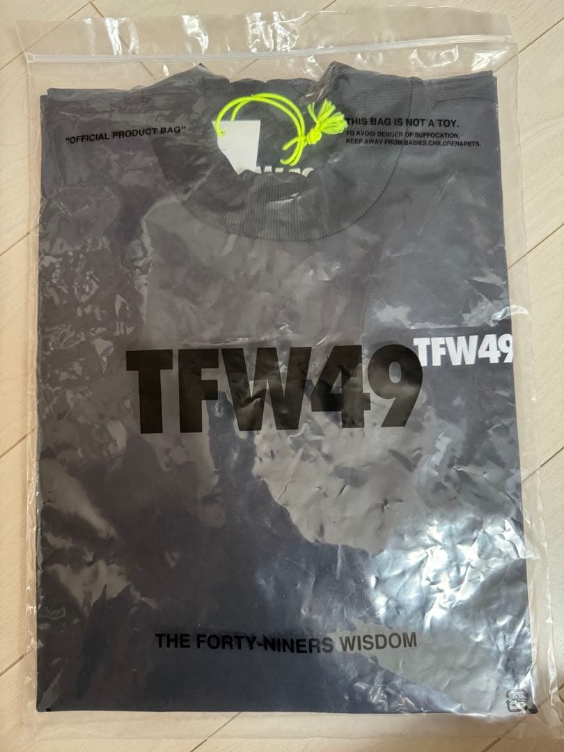 メンズウェア TFW49 HALF MOCKNECK TSHIRT L