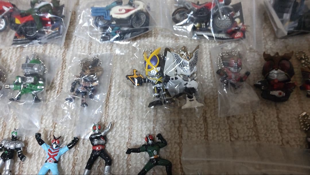 仮面ライダー フィギュアとバイクセット 約70体以上