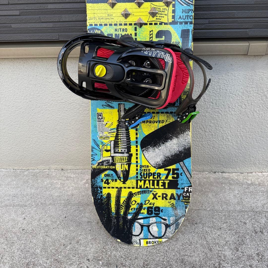 期間限定値下NITRO Demand 146cm Salomonバインセット