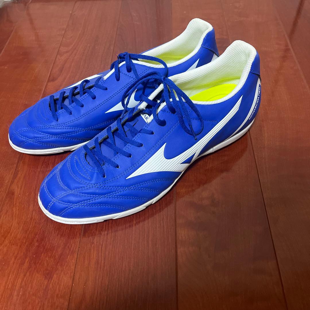 Mizuno モナルシーダネオ フットサルシューズ 青