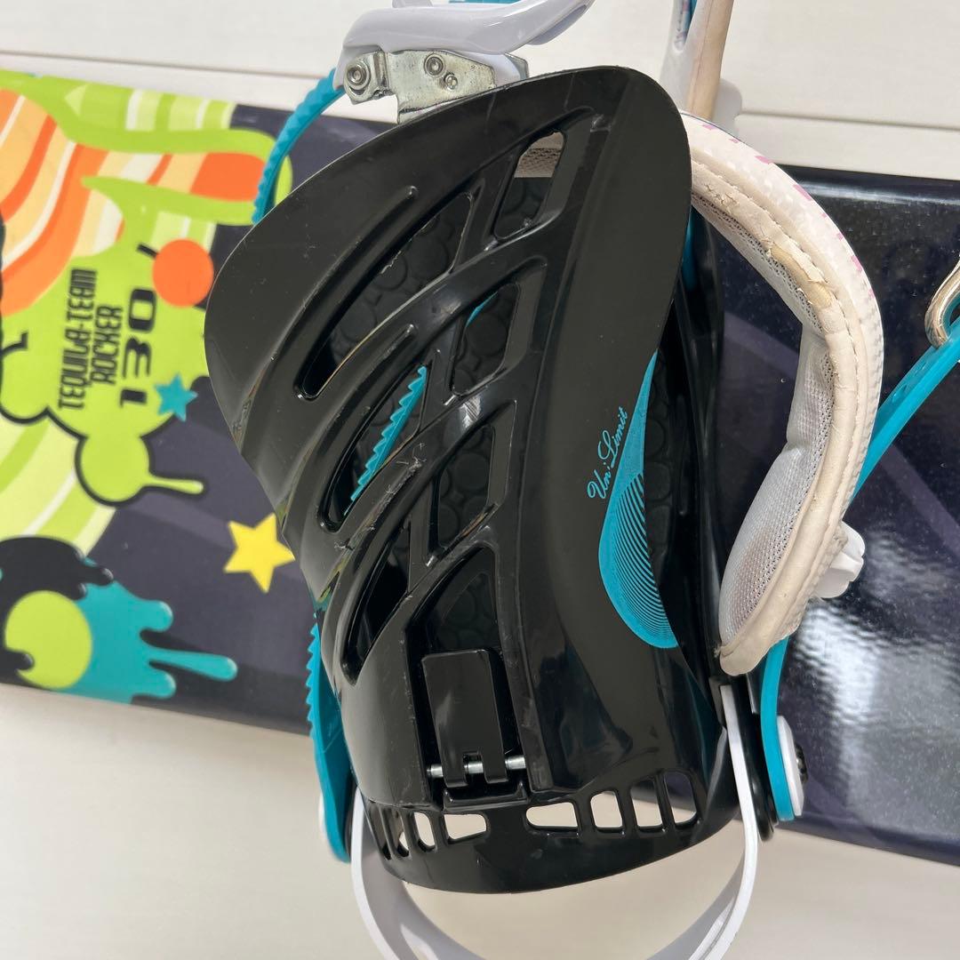 スノーボード　キッズ　板　ビンディング　キスマーク　130cm
