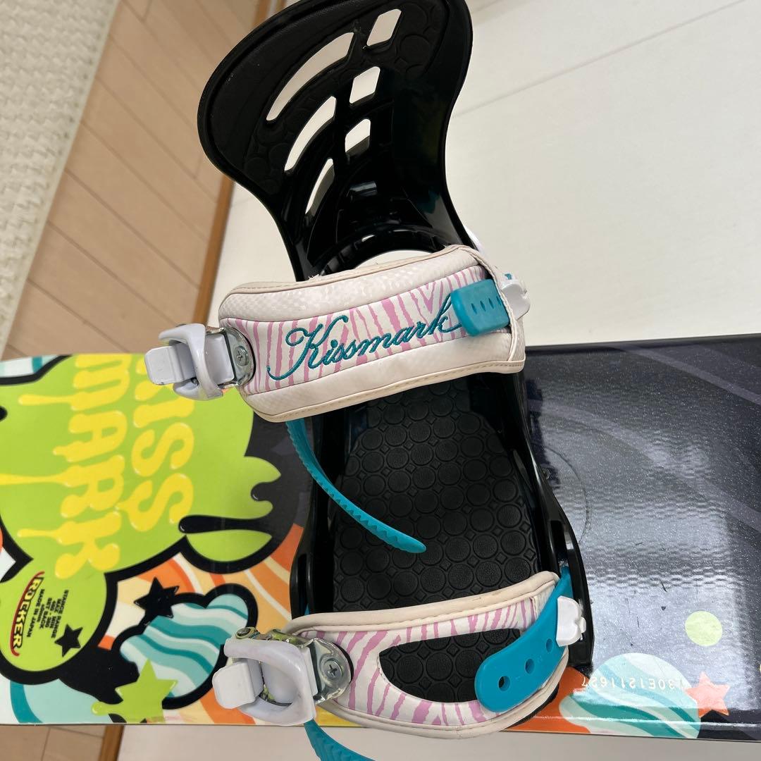スノーボード　キッズ　板　ビンディング　キスマーク　130cm