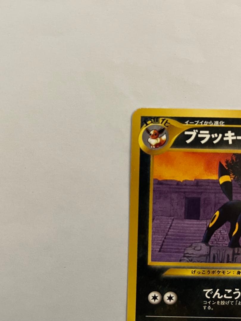 ブラッキー_プレミアムファイル2 PROMO 第2世代ポケモンカード　旧裏
