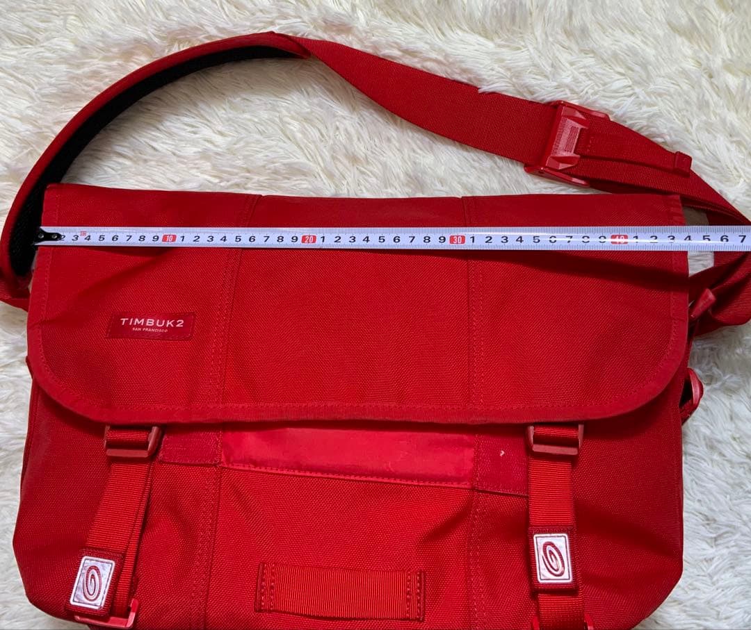 良品　TIMBUK2　ティンバックツー　メッセンジャーバッグ　M　赤　付属品あり