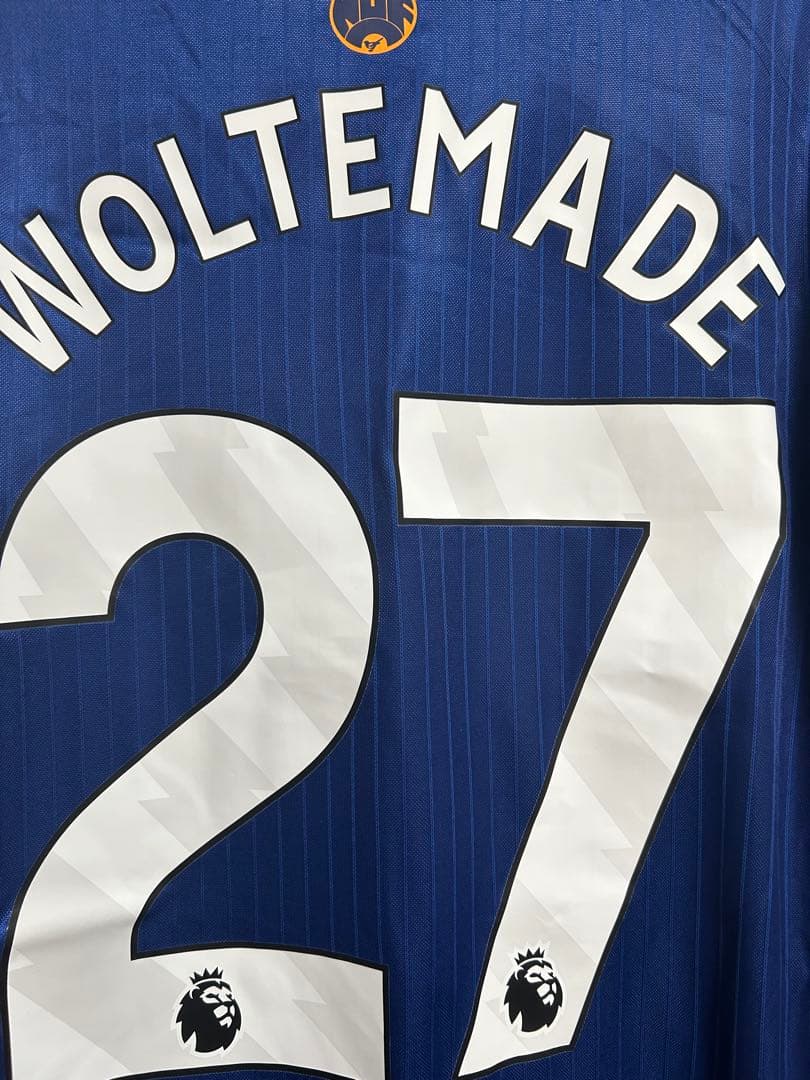 ニューカッスル　サード　長袖 WOLTEMADE 27番新品未使用タグ　2XL