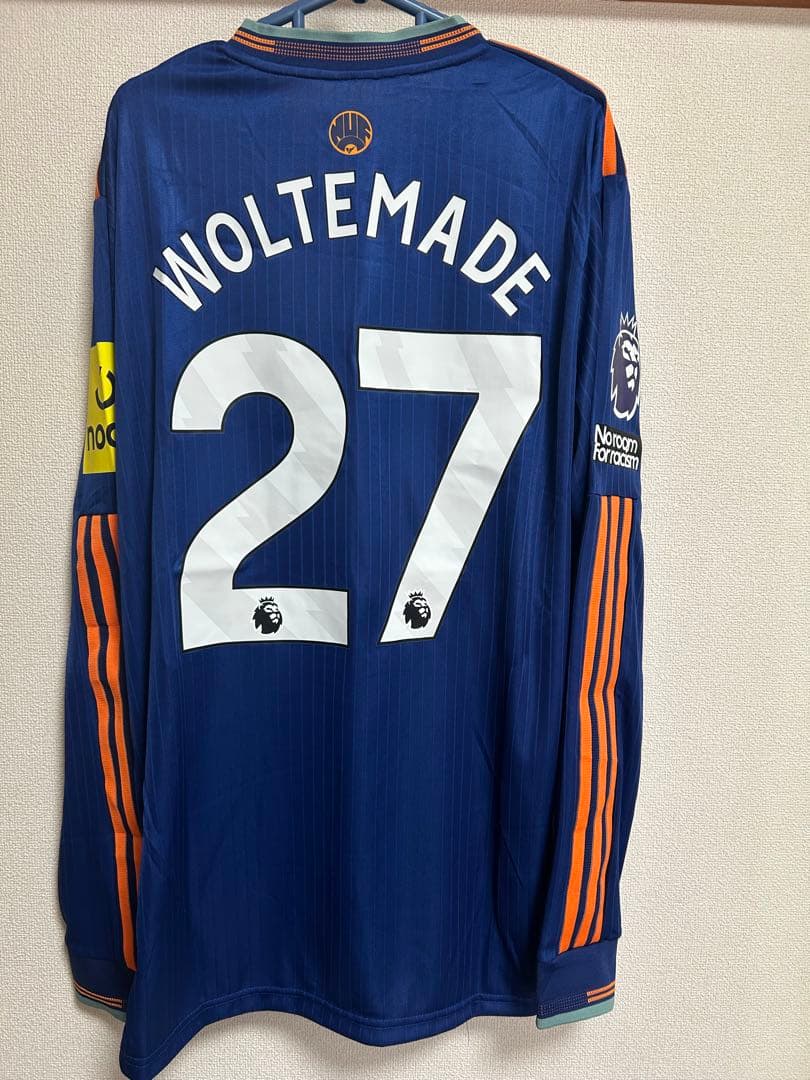 ニューカッスル　サード　長袖 WOLTEMADE 27番新品未使用タグ　2XL